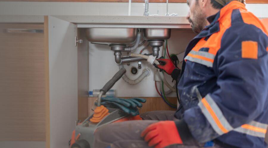 Professional slab leak plumber services in Oxbow, ME